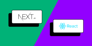 تفاوت React وNext